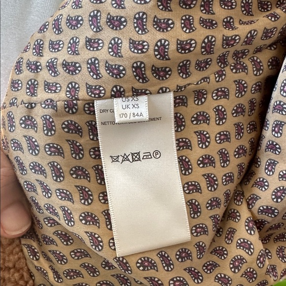 Free People We the Free Izzy wrap - Teddy Jacket in xs sand (tan) fleece Sherpa - Picture 9 of 10